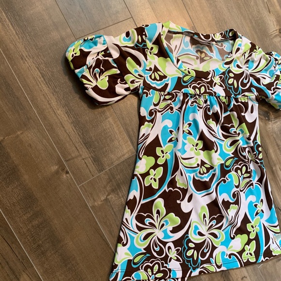 La SENZA retro patterned cuff sleeved top - Picture 10 of 10